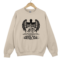Load image into Gallery viewer, Here Am I Send Me - Christian Missionary Sweatshirt