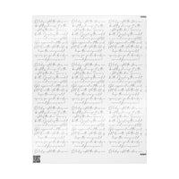 Load image into Gallery viewer, Oh Holy Night - Carol Lyrics on Wrapping paper
