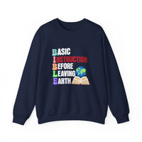 Load image into Gallery viewer, Bible Acronym Christian Sweatshirt, Basic Instructions Before Leaving Earth, Faith Shirt Pullover Gift