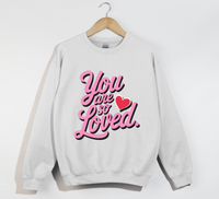 Load image into Gallery viewer, You Are So Loved - Women&#39;s Christian Sweatshirt
