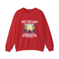 Load image into Gallery viewer, Christian Strength Sweatshirt, 2 Timothy 4:17, Bible Verse, Unisex Faith Shirt, But the Lord Stood with Me