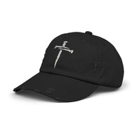 Load image into Gallery viewer, Cross Nails Distressed Cap
