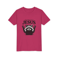 Load image into Gallery viewer, Feral But Loves Jesus Youth Short Sleeve Tee - Fun &amp; Faith-Inspired T-Shirt

