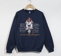 Load image into Gallery viewer, I Can Only Imagine - Christian Sweatshirt
