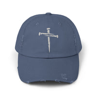 Load image into Gallery viewer, Cross Nails Distressed Cap
