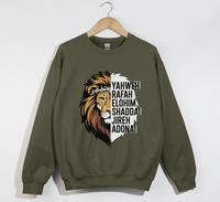 Load image into Gallery viewer, Holy Names Of The Lord - Christian Sweatshirt
