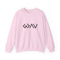 Load image into Gallery viewer, God Is Greater Than Highs And Lows - Unisex Dark Sweatshirt