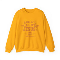 Load image into Gallery viewer, Are You Fall-O-Ween Jesus Shirt | Christian Pumpkin Fall Halloween Scripture Tee
