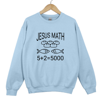 Load image into Gallery viewer, Jesus Feeds the 5000 Sweatshirt, Bible Story Faith, Christian Sweatshirt, Jesus Bible Verse Shirt