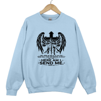 Load image into Gallery viewer, Here Am I Send Me - Christian Missionary Sweatshirt