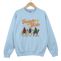 Load image into Gallery viewer, Tonight We Ride Shirt - Three Kings, Wise Men Crewneck