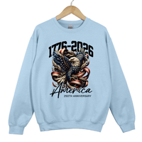 Load image into Gallery viewer, America 250th Anniversary, 1776 2026 Patriotic Eagle, American Flag Shirt, USA Independence Gift