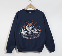 Load image into Gallery viewer, God&#39;s Masterpiece - Christian Sweatshirt
