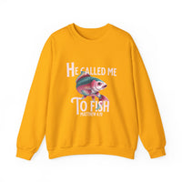 Load image into Gallery viewer, He called me to Fish - Matthew 4:19 Unisex Sweatshirt
