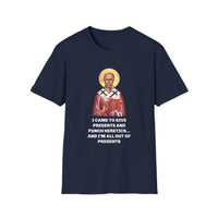 Load image into Gallery viewer, St Nicholas Funny Meme Unisex Tee
