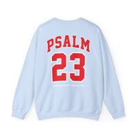 Load image into Gallery viewer, Psalm 23 Back Print Crewneck Sweatshirt