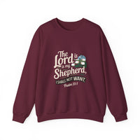 Load image into Gallery viewer, The Lord Is My Shepherd - Women&#39;s Dark Sweatshirt

