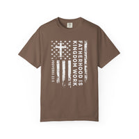 Load image into Gallery viewer, Fatherhood Is Kingdom Work - Comfort Colors Men's Tee