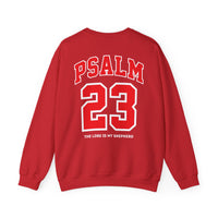 Load image into Gallery viewer, Psalm 23 Back Print Crewneck Sweatshirt