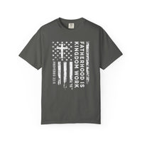 Load image into Gallery viewer, Fatherhood Is Kingdom Work - Comfort Colors Men's Tee