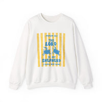 Load image into Gallery viewer, The Lord Is My Shepherd Sweatshirt, Psalm 23:1, Christian Sweatshirt, Sheep Design, Faith Bible Verse Gift