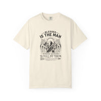Load image into Gallery viewer, Blessed Is the Man Whose Quiver Is Full of Them Shirt - Bible Verse Men's Tee