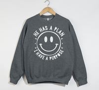 Load image into Gallery viewer, He Has A Plan, I Have A Purpose - Christian Sweatshirt
