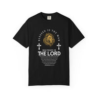 Load image into Gallery viewer, Blessed Is The Man Father's Day Gift -Comfort Colors Men's Tee