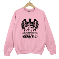 Load image into Gallery viewer, Here Am I Send Me - Christian Missionary Sweatshirt