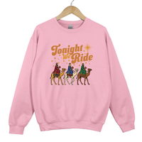 Load image into Gallery viewer, Tonight We Ride Shirt - Three Kings, Wise Men Crewneck