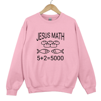 Load image into Gallery viewer, Jesus Feeds the 5000 Sweatshirt, Bible Story Faith, Christian Sweatshirt, Jesus Bible Verse Shirt