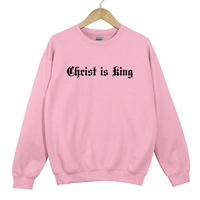 Load image into Gallery viewer, Christ Is King Sweatshirt, Jesus Christian Shirt, Faith Based Gift, Bible Verse Shirt, King Of Kings
