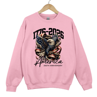 Load image into Gallery viewer, America 250th Anniversary, 1776 2026 Patriotic Eagle, American Flag Shirt, USA Independence Gift