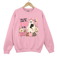 Load image into Gallery viewer, You Can't Scare Me Jesus Is My Boo - Funny Halloween Top, Autumn Women's Sweatshirt