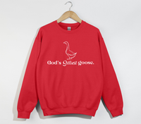 Load image into Gallery viewer, God&#39;s Silliest Goose - Sweatshirt
