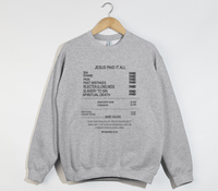 Load image into Gallery viewer, Jesus Paid It All, For The Wages Of Sin Is Death - Christian Sweatshirt
