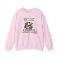 Load image into Gallery viewer, He Turns Graves Into Gardens, Christian Sweatshirt, Faith Shirt, Bible Verse, Jesus Shirt