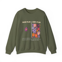 Load image into Gallery viewer, Your Plan Gods Plan Sweatshirt
