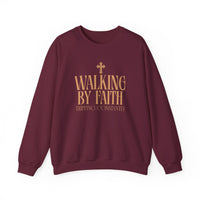Load image into Gallery viewer, Walking by Faith Tripping Constantly, Funny Christian Sweatshirt, Gift for Christian, Religious Sweater

