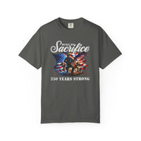 Load image into Gallery viewer, Built On Sacrifice - Patriotic Comfort Colors Men's Tee