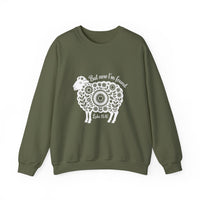 Load image into Gallery viewer, Christian Lost Sheep Sweatshirt, Luke 15:10, But Now I'm Found, Bible Verse, Unisex Shirt Gift