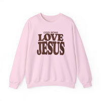Load image into Gallery viewer, Cool Moms Love Jesus, Christian Sweatshirt, Christian Mom, For Mother's Day Gift