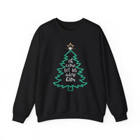 Load image into Gallery viewer, Oh Come Let Us Adore Him - Christmas Sweatshirt
