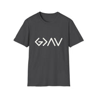 Load image into Gallery viewer, God is Greater than the Highs and Lows Unisex Softfeel 100% Cotton Tee Shirt