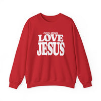 Load image into Gallery viewer, Cool Moms Love Jesus, Christian Sweatshirt, Christian Mom, For Mother's Day Gift