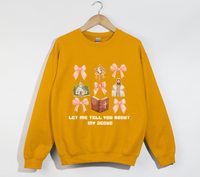 Load image into Gallery viewer, Let Me Tell You About My Jesus - Sweatshirt
