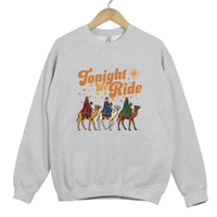 Load image into Gallery viewer, Tonight We Ride Shirt - Three Kings, Wise Men Crewneck