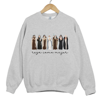 Load image into Gallery viewer, Reza Como Mujer - Pray like a Girl Sweatshirt Spanish version en Espanol