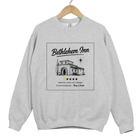 Load image into Gallery viewer, Bethlehem Inn - Holy Night Christmas Sweatshirt