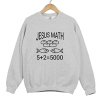 Load image into Gallery viewer, Jesus Feeds the 5000 Sweatshirt, Bible Story Faith, Christian Sweatshirt, Jesus Bible Verse Shirt